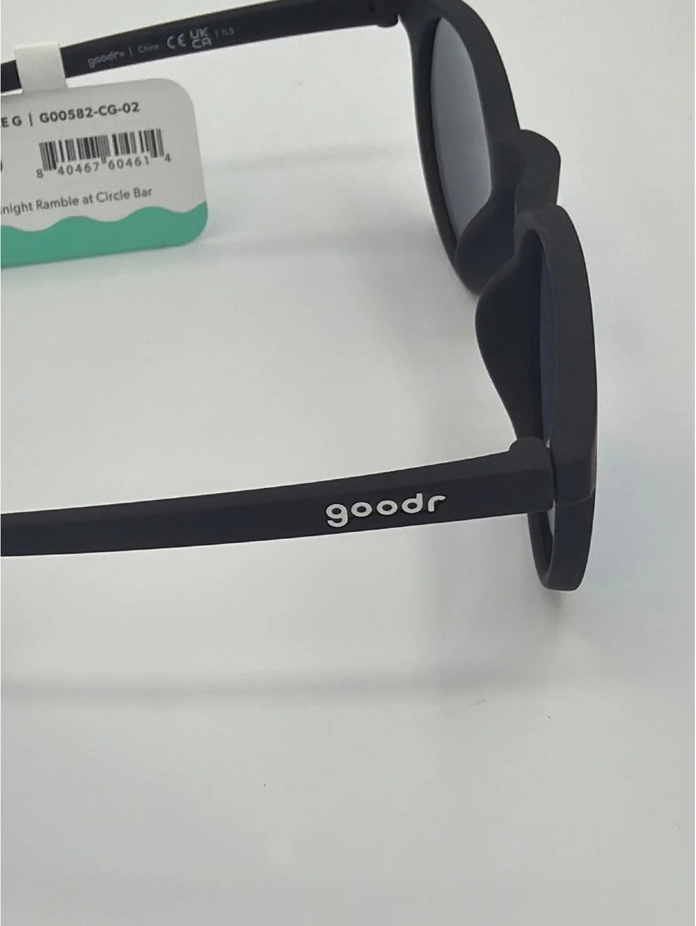 goodr Circle G Polarized Sunglasses with Blue Lenses